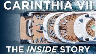 Inside the refit of Lürssens iconic 97m superyacht CARINTHIA VII  SuperYacht Times [upl. by Annail]