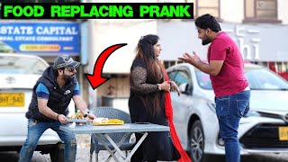 Food Replacing Prank Part 3  Pranks In Pakistan  Humanitarians [upl. by Ynohtna]