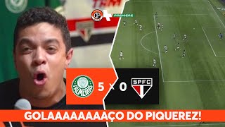 NARRAÇÃO SENSACIONAL DO GOLAÇO DO PIQUEREZ CONTRA O SÃO PAULO COM IMAGENS [upl. by Winshell]