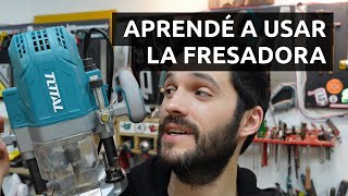 Como usar una fresadora o router para principiantes [upl. by Rajiv]