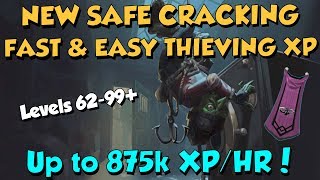 updated guide in description Safe Cracking Fast Thieving XP  Level 62 Runescape 3 [upl. by Phi522]