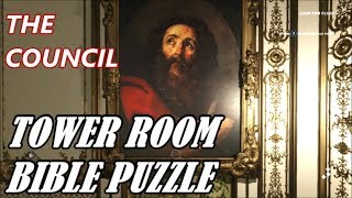 The Council  Episode 2  Tower Room Bible Puzzle [upl. by Acinot574]