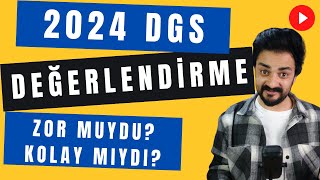 2024 DGS NASILDI SINAVI DEĞERLENDİRİYORUZ CANLI YAYIN [upl. by Aholla352]