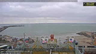 Wild Hovercraft flight Southsea to Ryde IoW 090221  Railcam LIVE [upl. by Mudenihc]