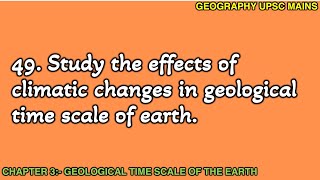 349 Effects of Climatic Changes in Earths Geological History [upl. by Toshiko]