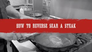 How to Reverse Sear a Steak [upl. by Tawnya]