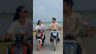 Ek Saat Dono Bike Ride Pe Jana Chahta Hai 😍🔥 shorts ktm ytshorts [upl. by Babette751]