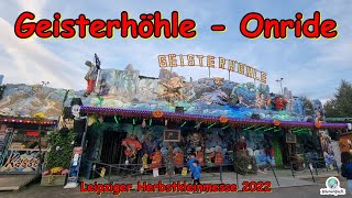 Geisterhöhle Zinnecker  Onride  Leipziger Herbstkleinmesse 2022 [upl. by Ahsienel762]