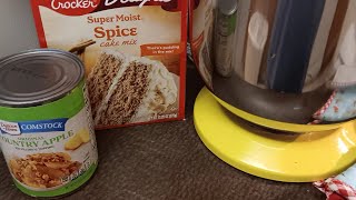 PUMPKIN DUMP CAKE RECIPE  BAKE WITH ME PUMPKIN RECIPES [upl. by Larianna]