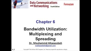 CH6 part1 Data Communication and Networking forouzan 4th edition [upl. by Lednor]