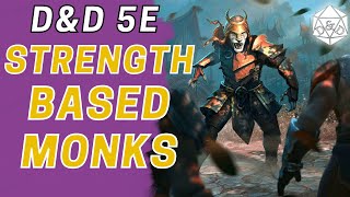 How to Build a Strengthbased Monk  Monk Mastery in DampD 5e [upl. by Cormack]