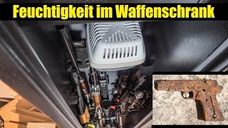 Feuchtigkeit im Waffenschrank  die LÖSUNG [upl. by Rennane]