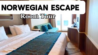 Norwegian Escape Cabin Tour  Balcony Ocean View [upl. by Summers901]