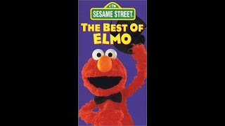 Sesame Street The Best of Elmo 1996 VHS Full Screen [upl. by Hiett680]