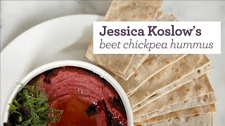 Jessica Koslows beet chickpea hummus recipe powered by the Fast Slow Pro™ [upl. by Hunsinger]