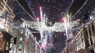 London Regent Street Christmas Lights Switch on 2017 [upl. by Des]