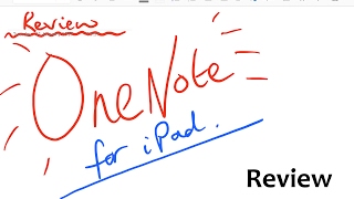 OneNote  one of the best note taking apps for iPad  review [upl. by Ahsiuqat]