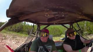 Cross Bar Ranch  Davis OK  quotRollercoaster Trailquot  GoPro Fusion 360 Video [upl. by Ahsayn103]