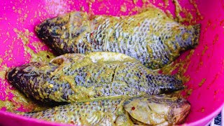 Perfectly Marinated Grilled Tilapia Fish Recipe [upl. by Altheta408]