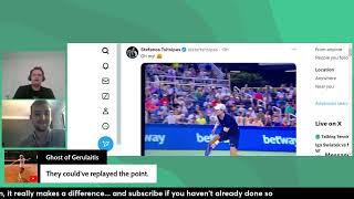 Cincinnati Jack Draper match point controversy in win over Felix AugerAliassime  whos to blame [upl. by Lleuqar]