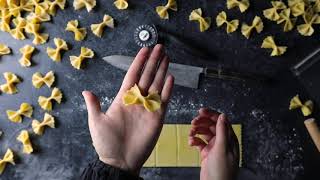 How to Shape Farfalle Pasta [upl. by Rubenstein]