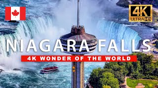 🇨🇦 Niagara Falls Wonder of the World Walking Tour  Canada  4K HDR  60fps [upl. by Esinej]