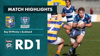 ROUND 4 HIGHLIGHTS Auckland v Taranaki [upl. by Siram631]