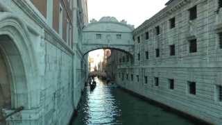 Doges Palace and Bridge of Sighs Venice Italy [upl. by Thomsen]