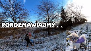 Śnieg Zima Zarobki w NIEMCZECH Urlop Fotowoltaika👉 VLOG Z POGADANKĄ  rutyna [upl. by Enitram]