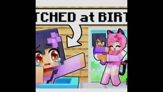 edit minecraft I can clean IMPURITY APHMAU 💜💜TREND⭐️⭐️ [upl. by Davidson]