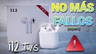 🎉 SOLUCIONES a los PROBLEMAS MÁS COMUNES  Auriculares i12 TWS en español [upl. by Nwahsauq]