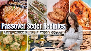 Passover Seder amp Shabbat Recipes Sephardic Pesach Menu [upl. by Pooley669]