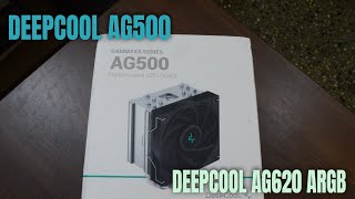 Deepcool ag500 vs ag620 cooler test [upl. by Airemahs870]