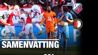 Samenvatting  FC Utrecht  Feyenoord 20182019 [upl. by Marrin383]