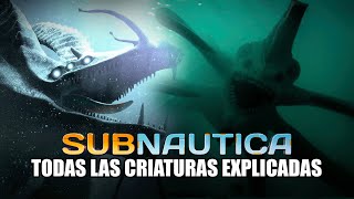 SUBNAUTICA CRONOLOGÍA y TODAS las CRIATURAS EXPLICADAS  Historia Completa [upl. by Fishman109]