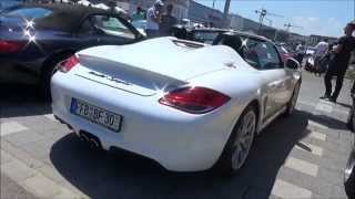 Porsche Boxster Spyder 987  8th PFF Annual Meeting 2015  Motorworld Böblingen [upl. by Coates]