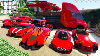 GTA 5  Stealing DECILLIONAIRE SUPER CARS With Franklin  Real Life Cars 126 [upl. by Zoldi]