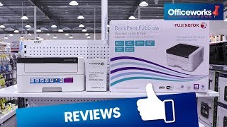 Fuji Xerox DocuPrint Wireless Mono Laser Printer P265dw Overview [upl. by Orimar]