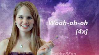 Debby Ryan  Open Eyes lyrics on screen [upl. by Yrrej]