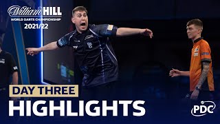 THE BEST NINEDARTER EVER Day Three Evening Highlights  202122 William Hill World Championship [upl. by Creamer802]