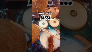 Cross Stick Drum Fill  Grandma’s Hybrid Rudiment  RLRRL XPercussionofficial [upl. by Les150]