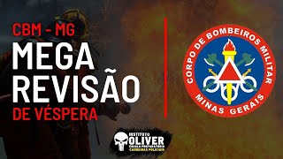 🚨 URGENTE Revisão de Véspera CBMMG Tudo que Cai na Prova [upl. by Odracer]