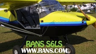 RANS S6 LS light sport aircraft from RANS Aircraft [upl. by Nhaj]