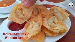 চাইনিজ রেস্টুরেন্ট স্টাইলের চিকেন অনথন  Crispy Chicken Wonton Recipe  Onthon Recipe Bangla [upl. by Thar]