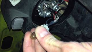 MG ZR  how to replacechange front side light bulb [upl. by Ijar488]