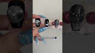 did my best for the moon 🥹 nailart nails pressonails nailartist nailinspo chronosaurusnails [upl. by Nylodnarb]