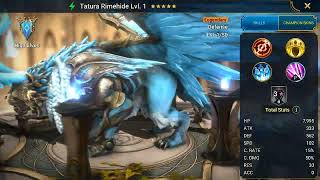 my new Legendary Tatura Rimehide [upl. by Baptiste558]