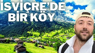 İSVİÇRE’nin ALP KÖYÜ GRINDELWALD isviçre [upl. by Neelcaj]