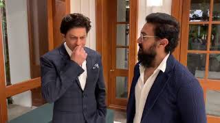 Shah Rukh Khan amp Amir Khan talk about their wonderful interaction with PM Modi [upl. by Aihtenak804]