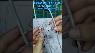 BUGATTI TYPE 35B 112 ITALERI MODELISMO  MINIATURAS  SCALEMODEL  CURIOSIDADES [upl. by Llemhar924]